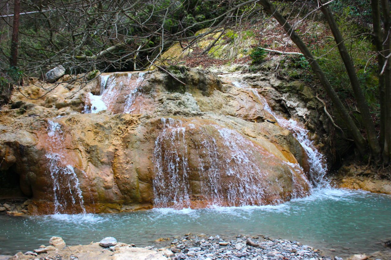 Bagni San Filippo. Tuscany, Italy.