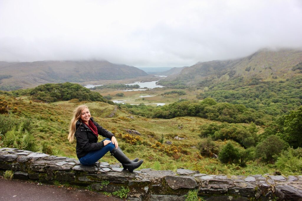 ladies view ring of kerry girl ireland