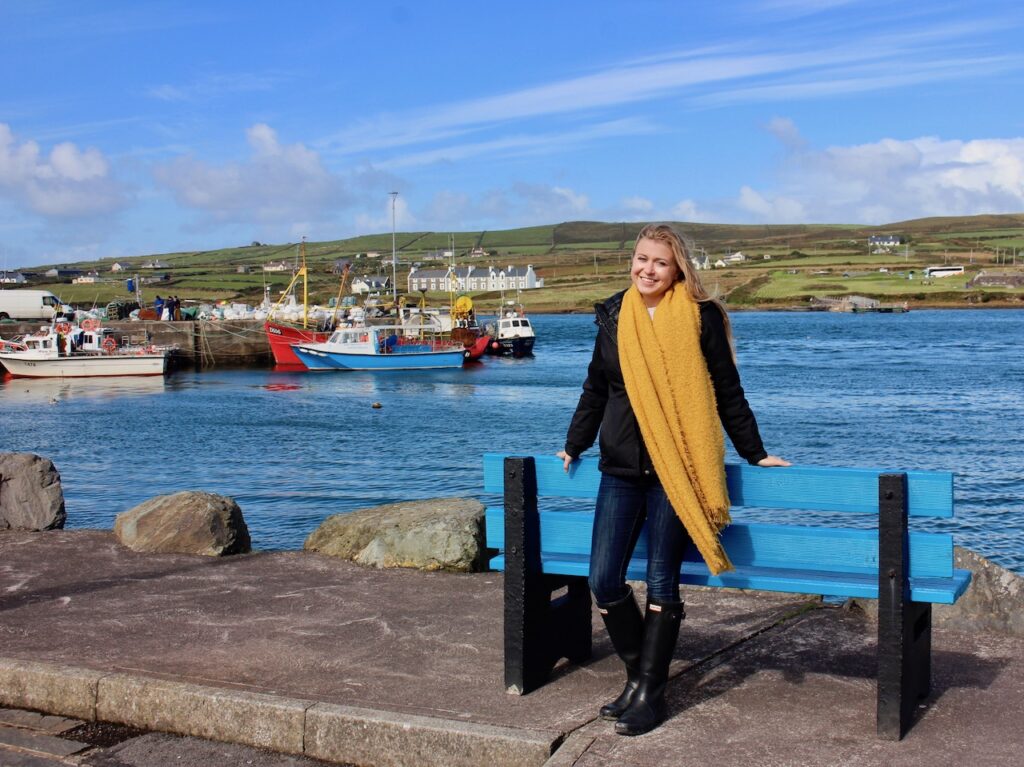 portmagee girl ring of kerry ireland