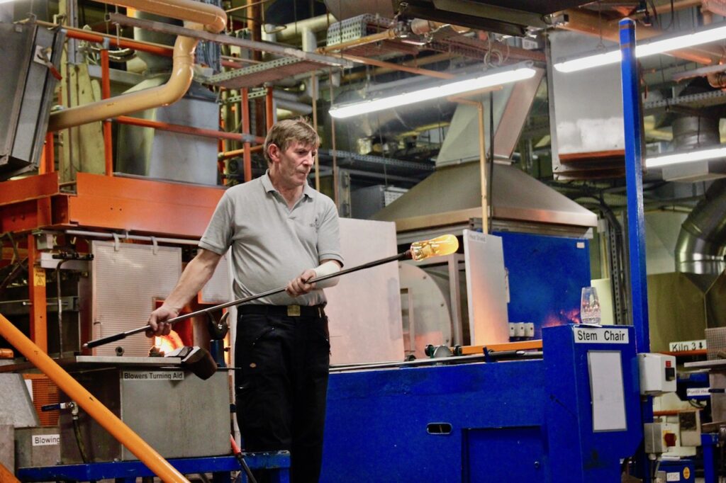 waterford crystal blowing